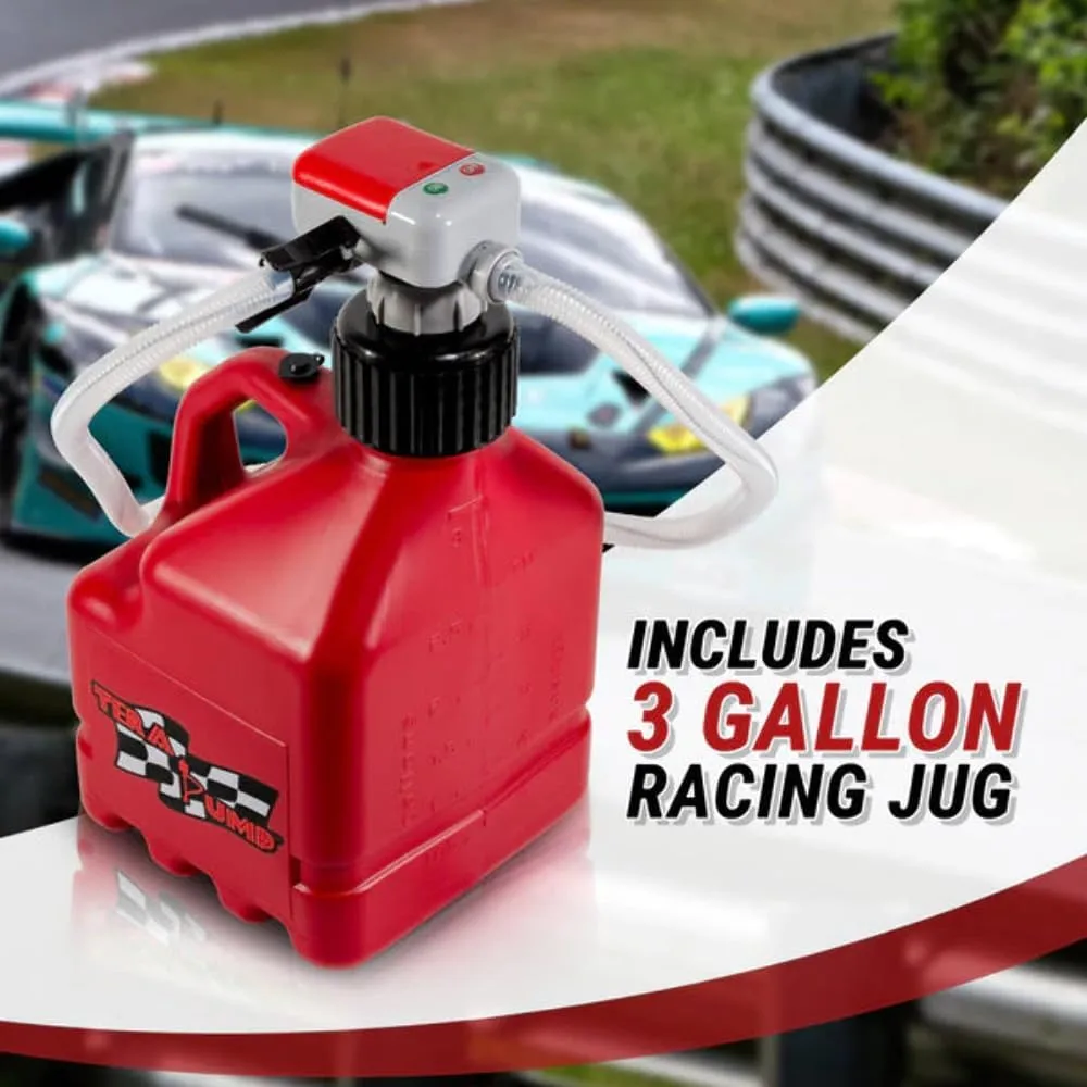 Terapump - TRJ3XLR - 3 Gallon Jug and Pump Combo Red/White