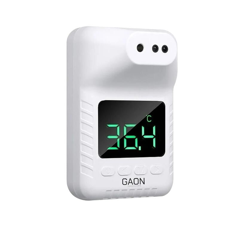 Termómetro De Pared Infrarrojo Digital Sin Contacto C/alarma Termómetro De Pared Infrarrojo Digital Sin Contacto C/alarma