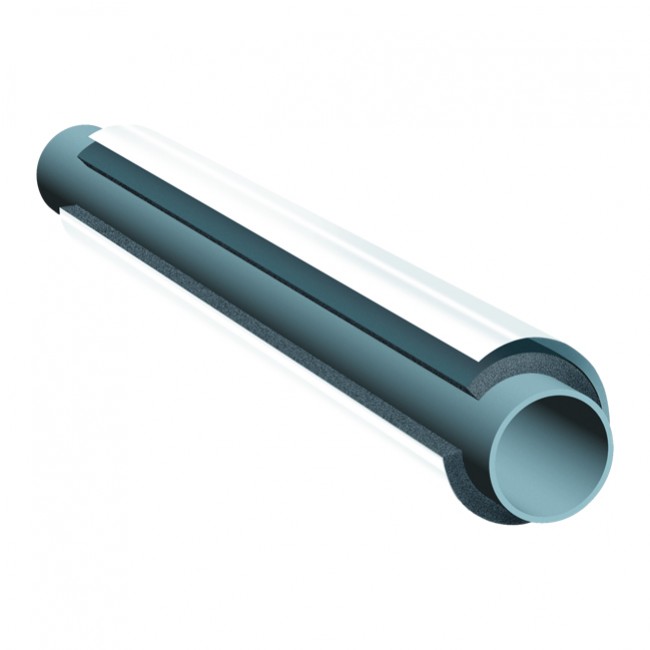 Aislante Termico Con Enchaquetado Revestimiento De Pvc Papel Blanco Diametro 4-1/8 Espesor 1 .90 Metros