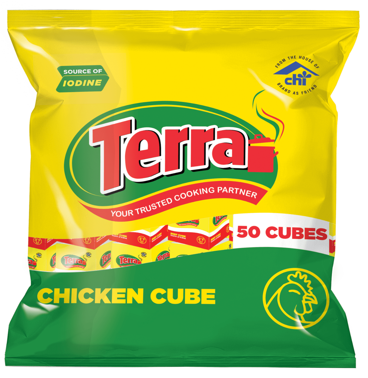 TERRA CHICKEN CUBE  50 X 20 SAVER PACK