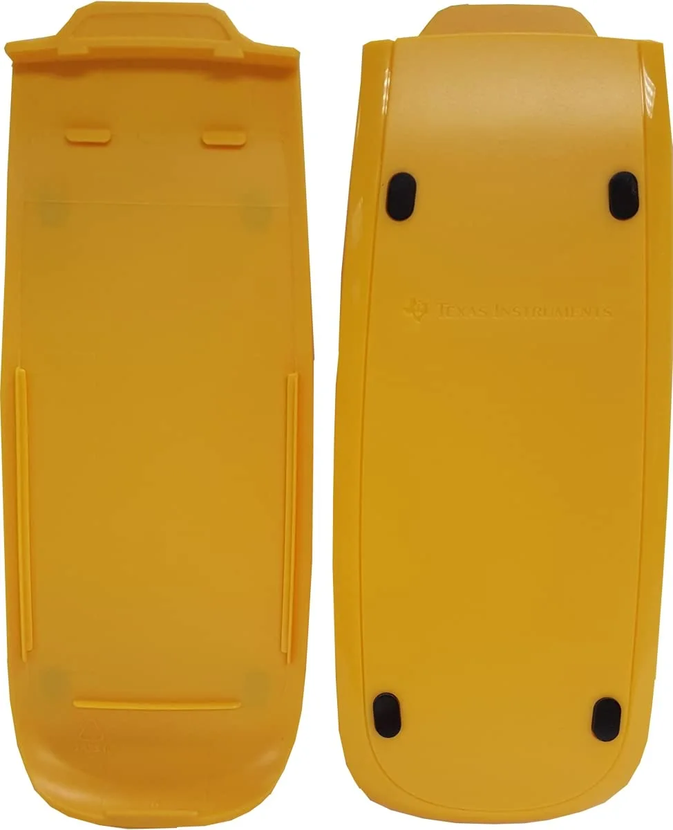 TEXAS INSTRUMENTS 30XSMVSCPWBA TI30XSMV MultiView EZspot Slide Case, Yellow - Pack of 10