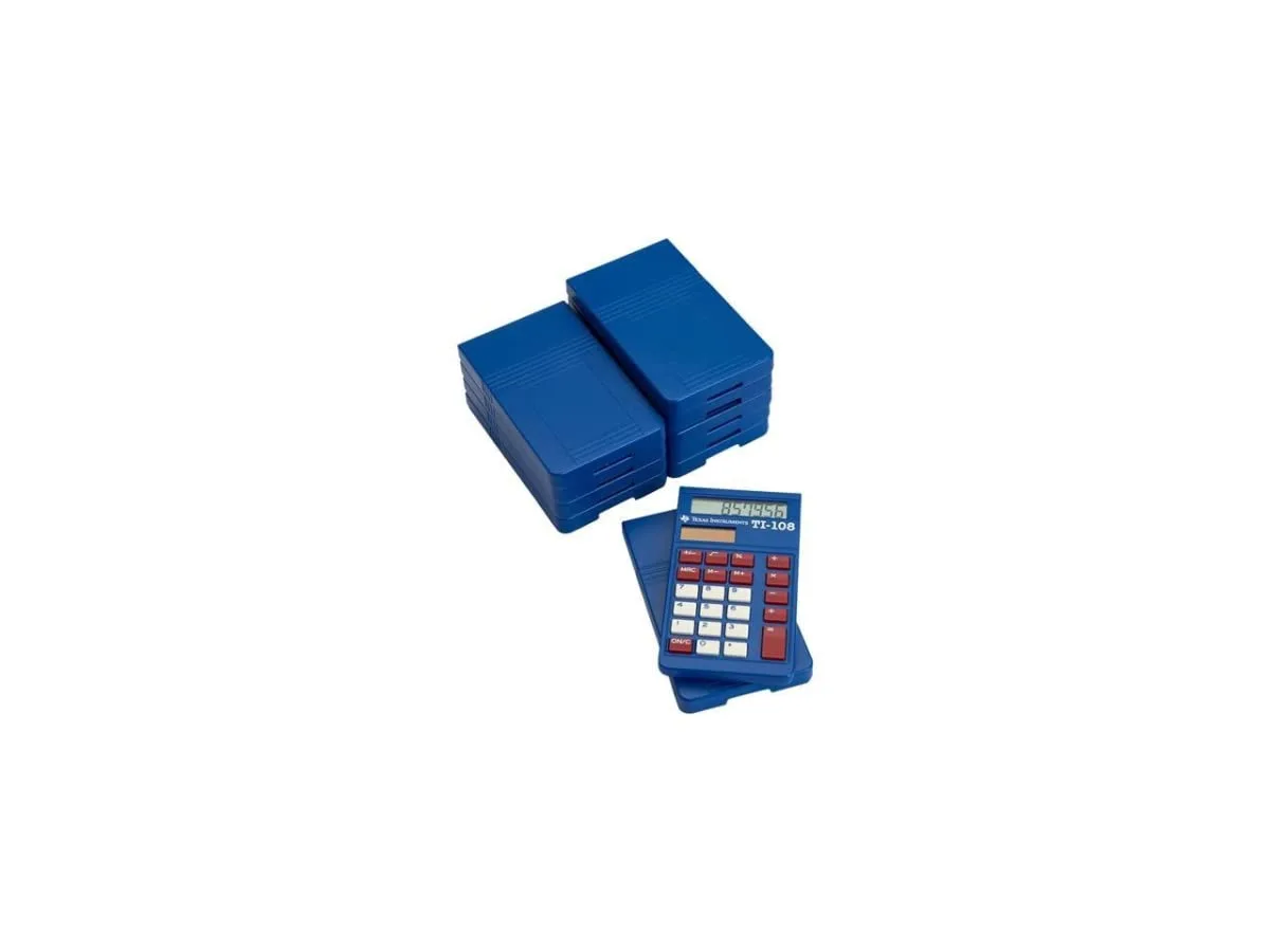 Texas Instruments TI-108 Slide Case Covers – Pack of 10