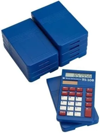 Texas Instruments TI-108 Slide Case Covers – Pack of 10