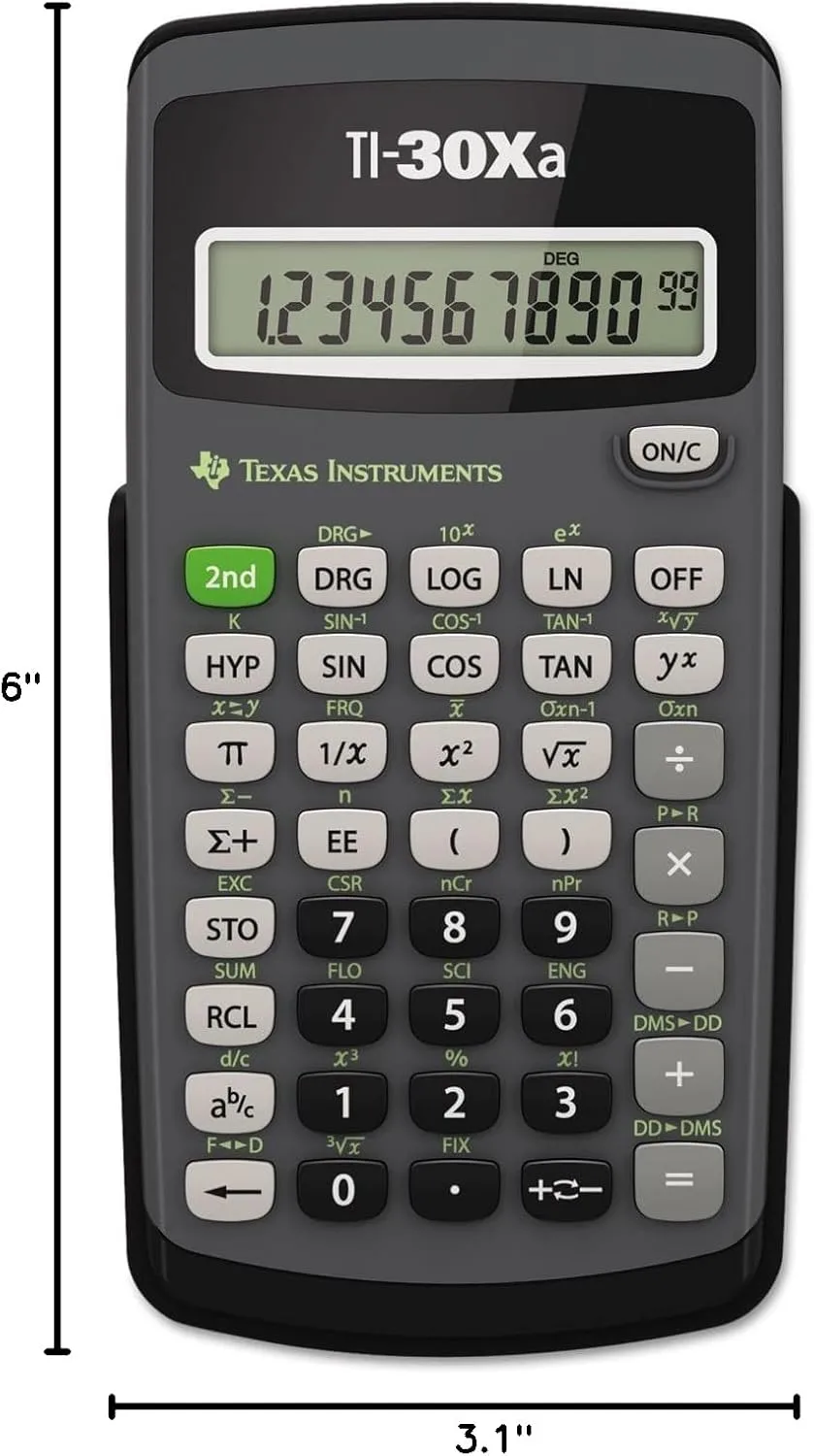 Texas Instruments TI-30Xa Scientific Calculator