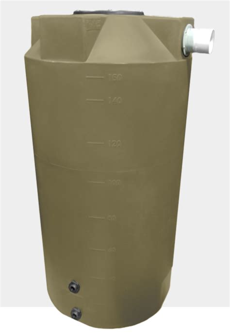 Snyder Industries 300 Gallon Mocha Vertical Water Tank