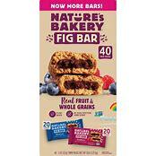 Nature's Bakery, Fig Bar, Variety, 02 oz, 40 bars