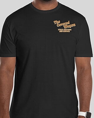 The Covered Wagon Stiles Custom And Service Softstyle T-shirt