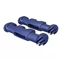 Snubber Fender - Quick Fender Fastener - Pair (Navy Blue)
