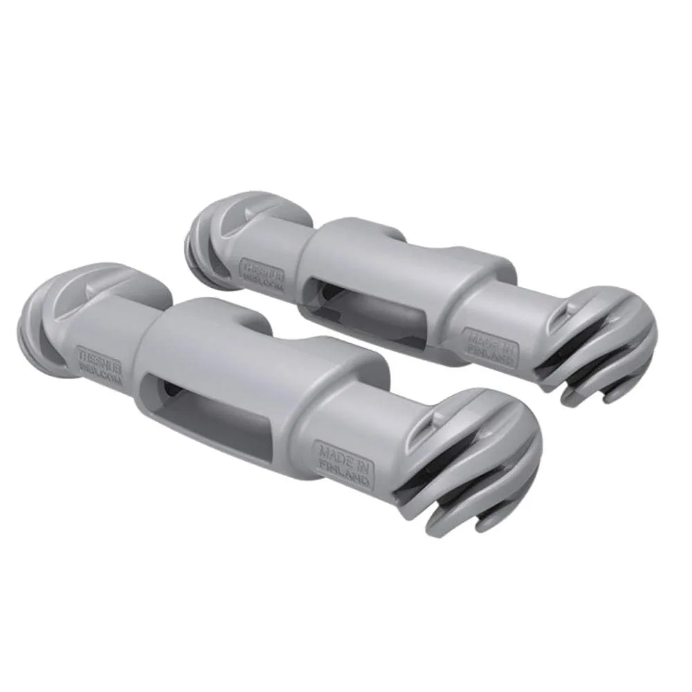 Snubber Fender - Quick Fender Fastener - Pair (Moon Grey)