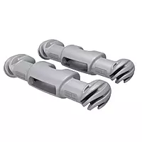 Snubber Fender - Quick Fender Fastener - Pair (Moon Grey)