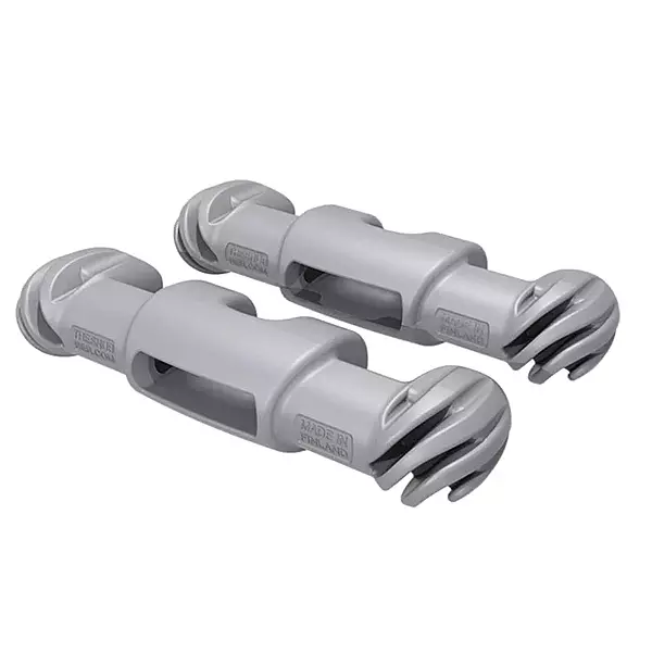 Snubber Fender - Quick Fender Fastener - Pair (Moon Grey)