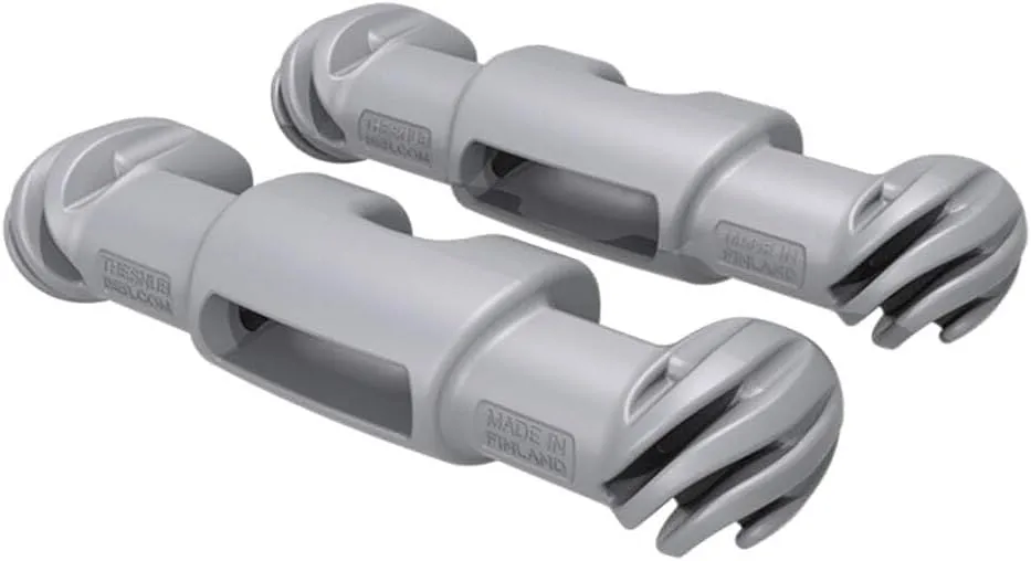 Snubber Fender - Quick Fender Fastener - Pair (Moon Grey)