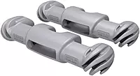 Snubber Fender - Quick Fender Fastener - Pair (Moon Grey)