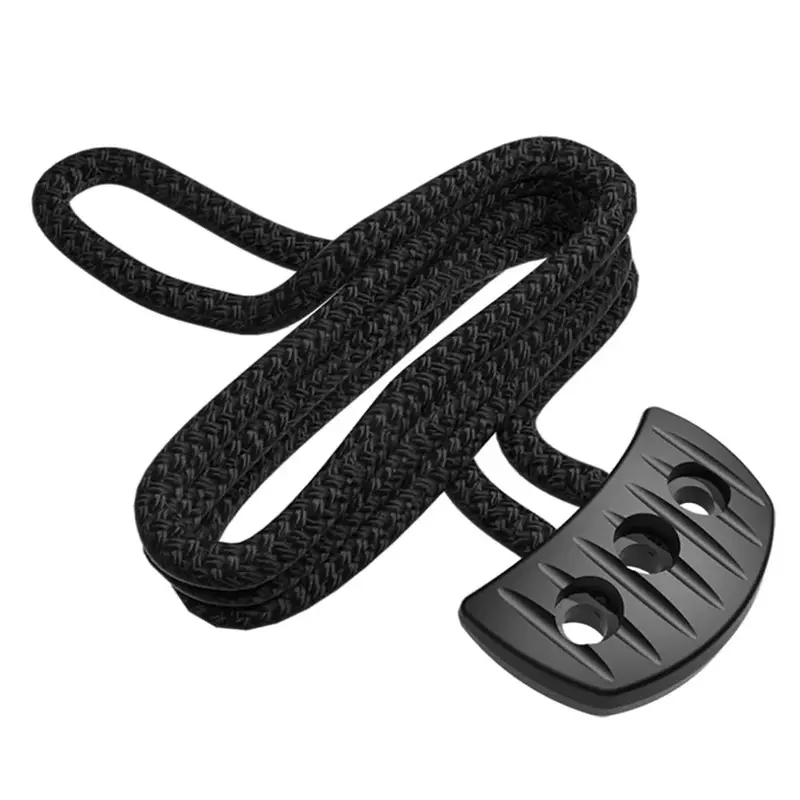 Snubber Pull w/Rope - Black [S51390]