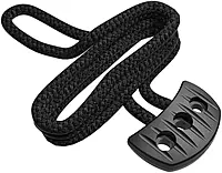 Snubber Pull w/Rope - Black [S51390]