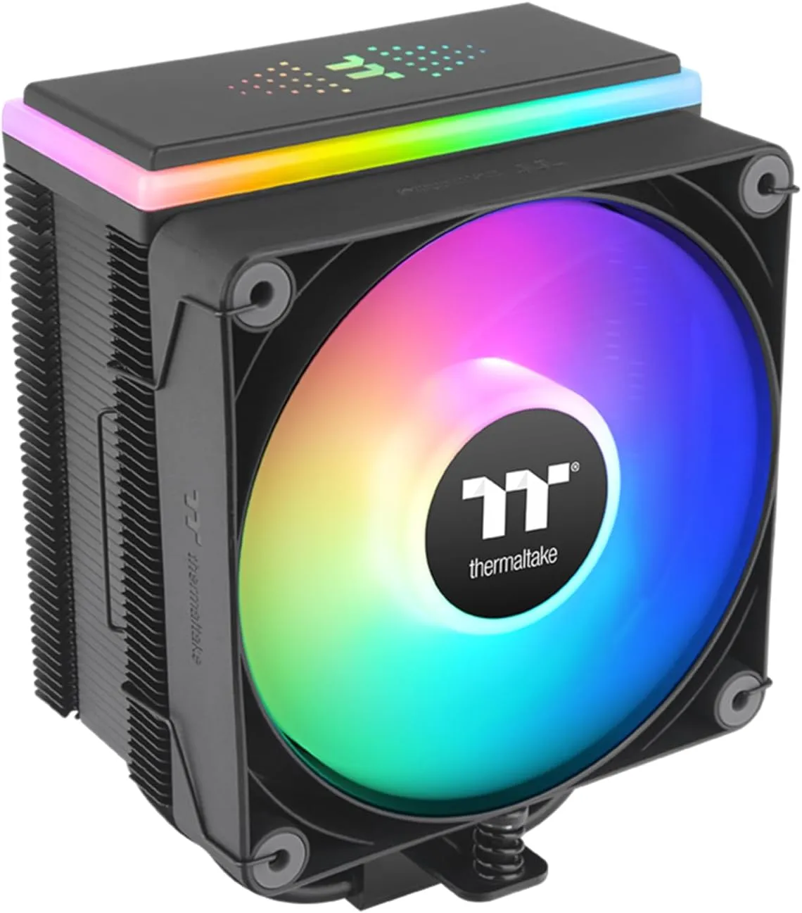 Thermaltake ASTRIA 400 ARGB CPU Cooler, Compatible with Latest Intel LGA 1851/1700 and AMD AM5 CPU, Single Tower, 230W TDP
