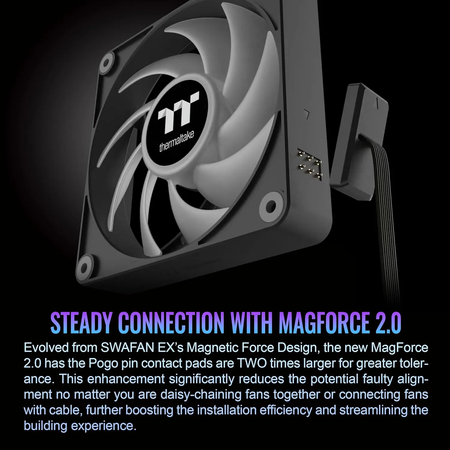 Thermaltake CT EX ARGB Sync PC Cooling Fans (3-Pack)