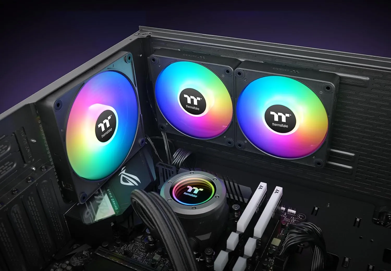 Thermaltake CT EX ARGB Sync PC Cooling Fans (3-Pack)