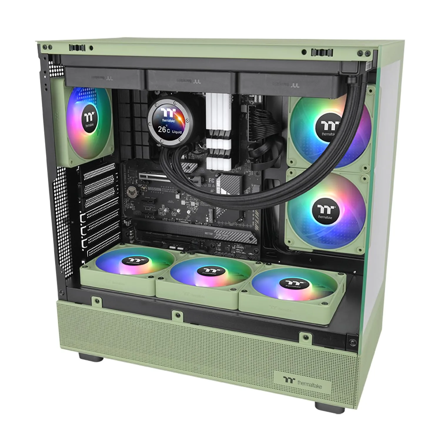 Thermaltake CT EX ARGB Sync PC Cooling Fans (3-Pack)