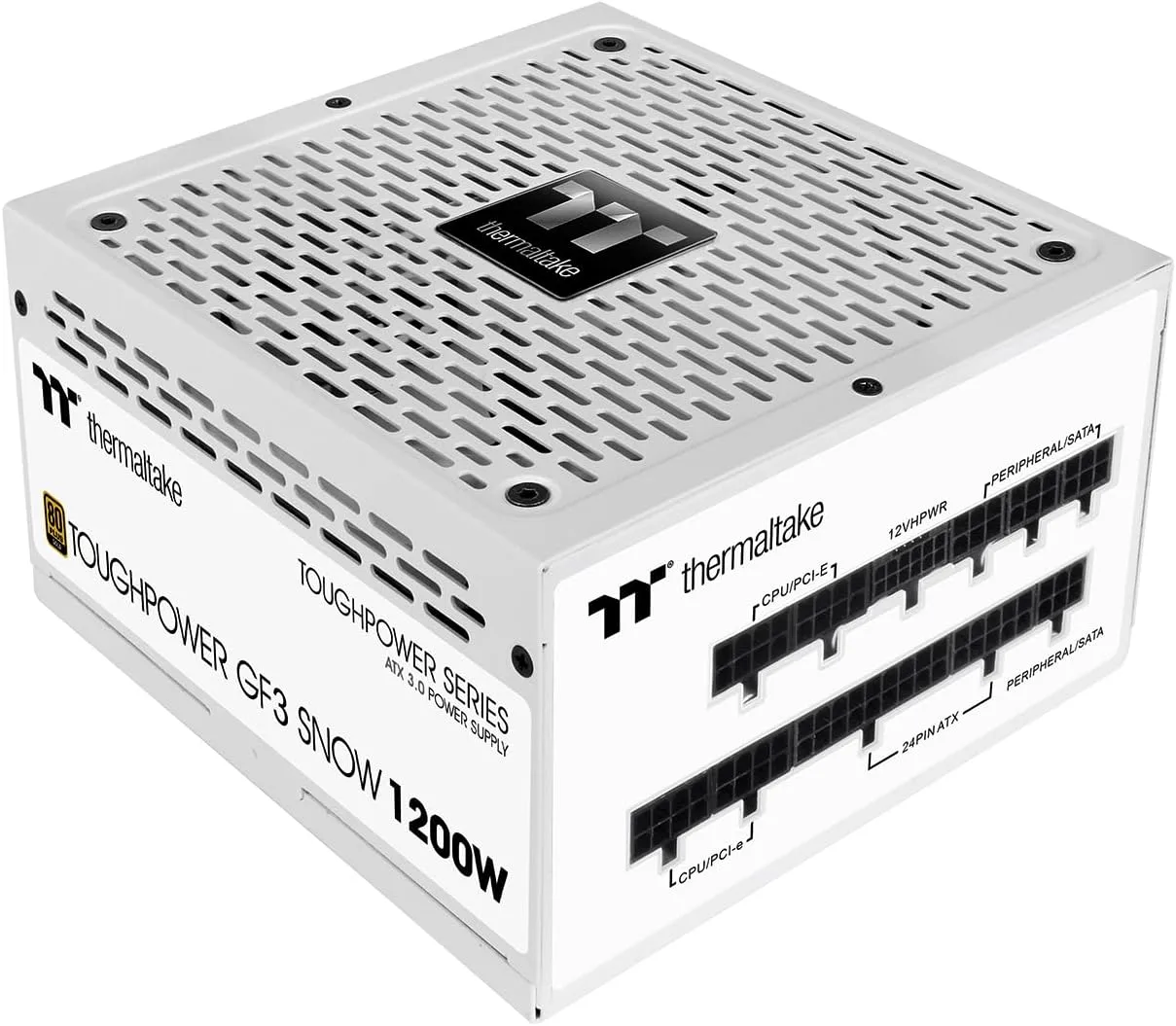 Thermaltake Toughpower GF3 Snow Edition 1200W 80+ Gold Full Modular ATX 3.0 Power Supply