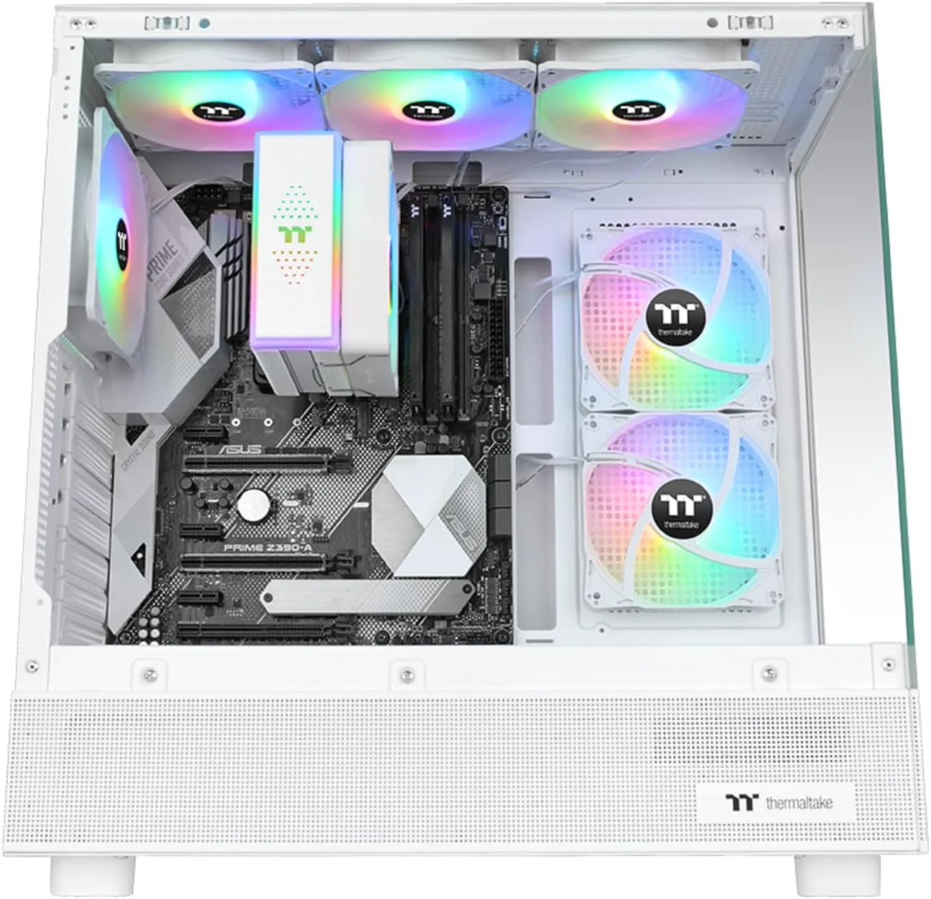 Thermaltake LE120 ARGB PWM Fan White (3-Pack) 120mm, 500-1500 RPM, 66.1 CFM