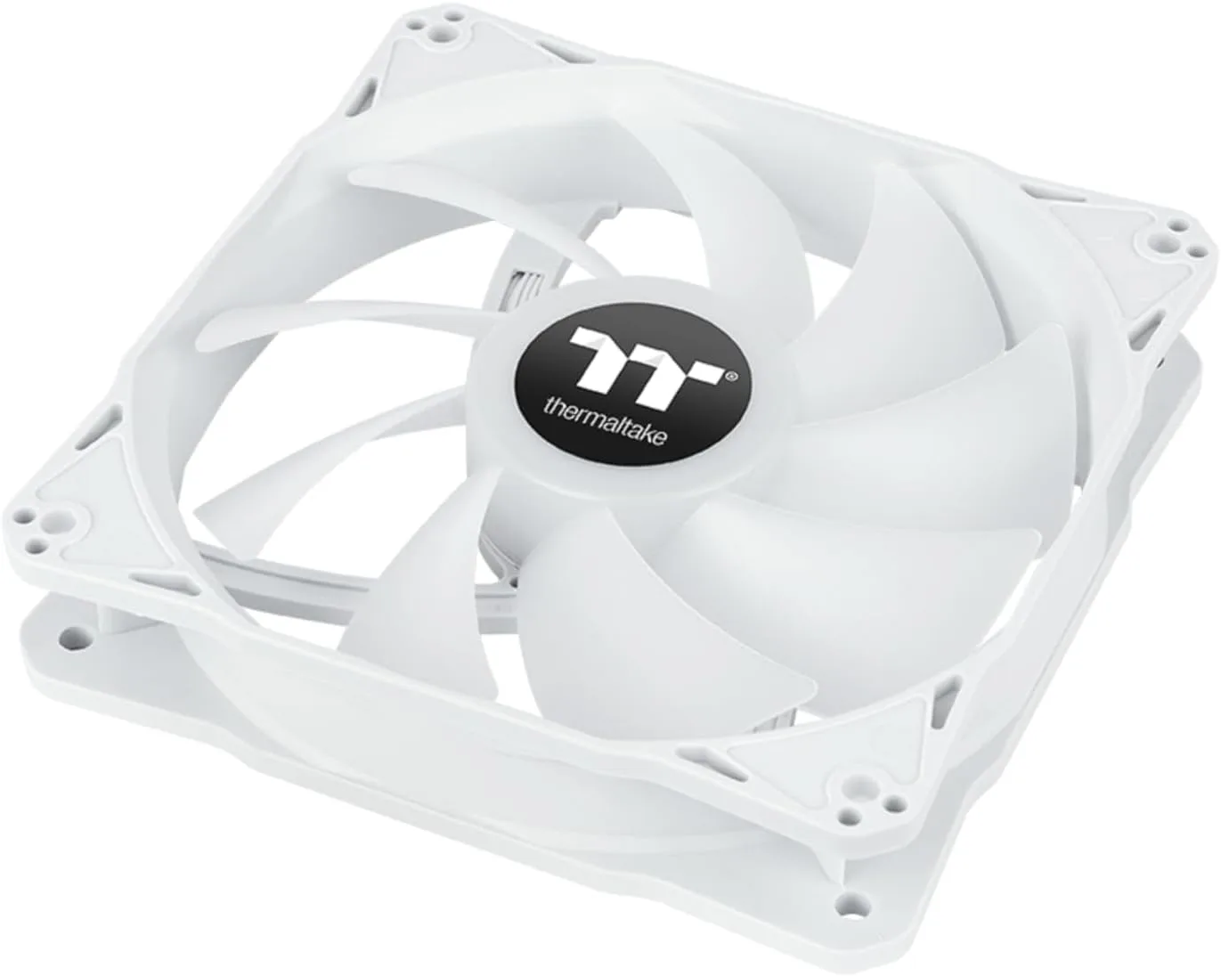 Thermaltake LE120 ARGB PWM Fan White (3-Pack) 120mm, 500-1500 RPM, 66.1 CFM
