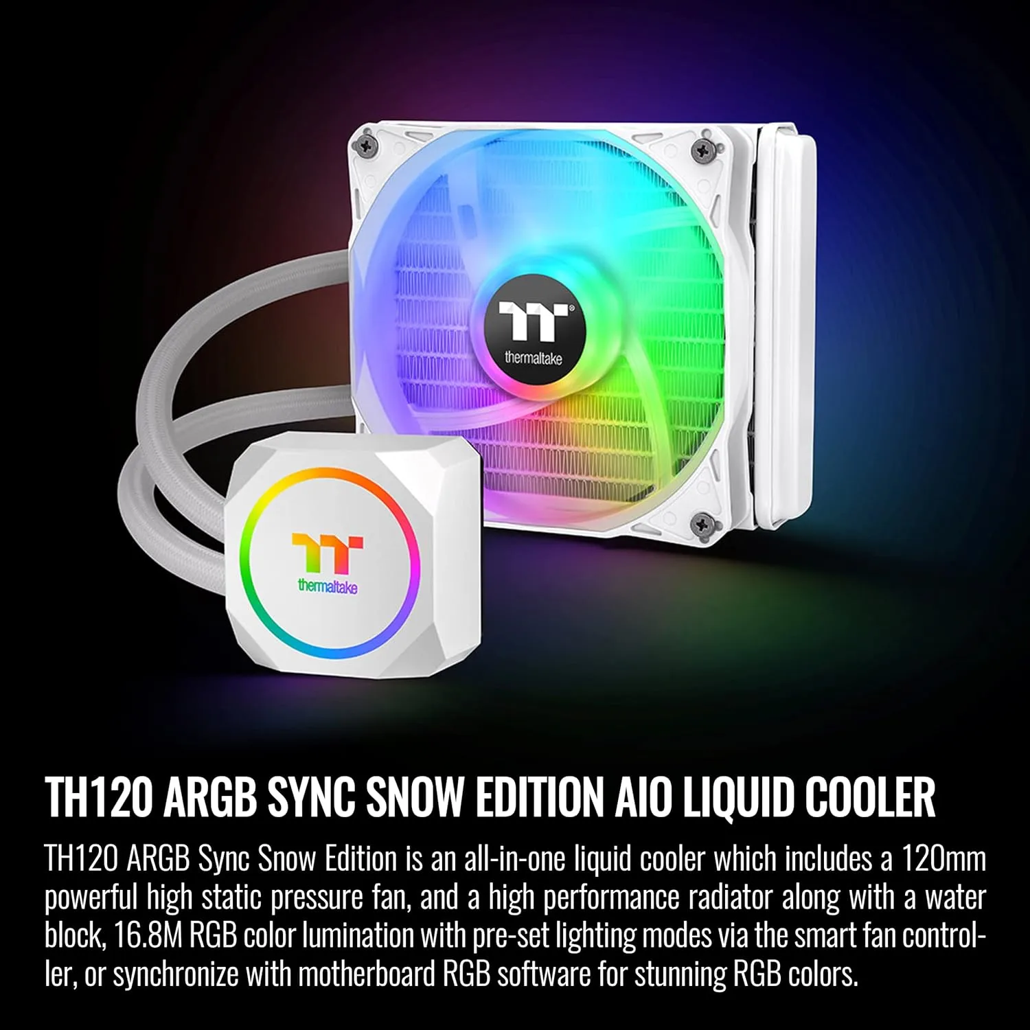 Thermaltake TH V2 ARGB Series AIO Liquid CPU Cooler