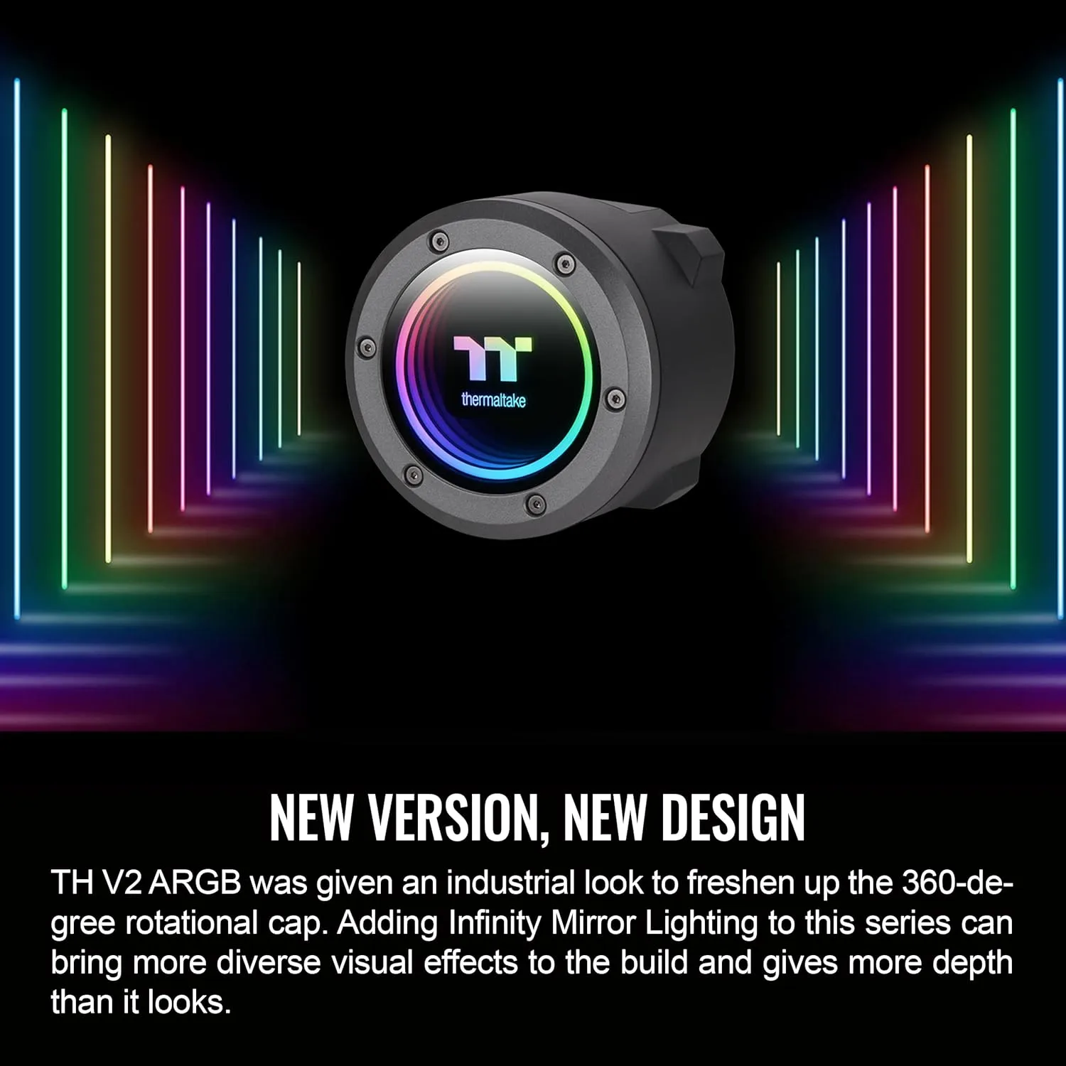 Thermaltake TH V2 ARGB Series AIO Liquid CPU Cooler
