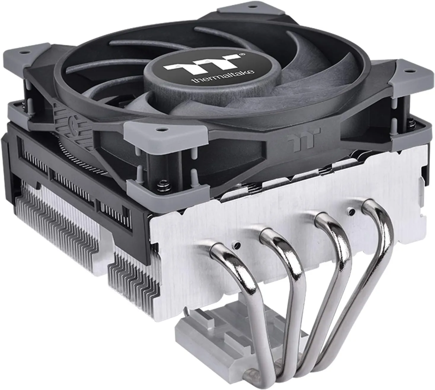 Thermaltake TOUGHAIR 110 140W TDP Top Flow CPU Cooler, Intel/AMD Universal Socket (LGA 1700/1200), 120mm 2000RPM PWM Fan with Copper Heat Pipes
