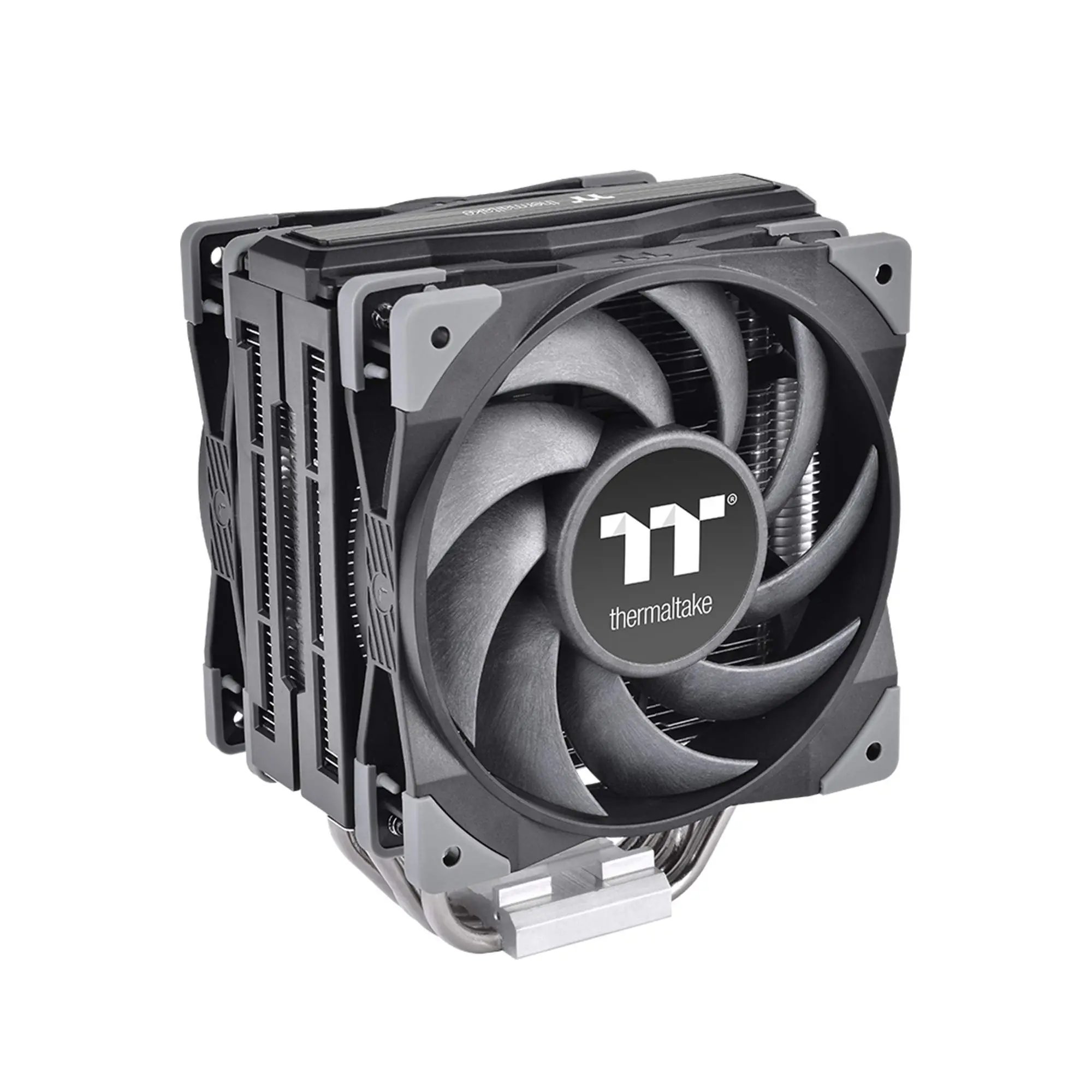 Thermaltake TOUGHAIR 510 180W TDP CPU Cooler - Dual 120mm PWM Fans, LGA/AM4 - CL-P075-AL12BL-A