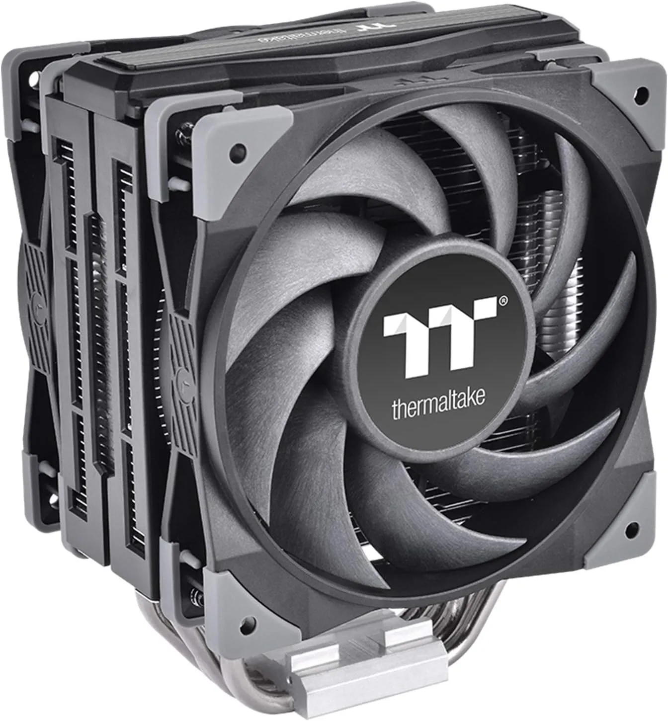 Thermaltake TOUGHAIR 510 180W TDP CPU Cooler - Dual 120mm PWM Fans, LGA/AM4 - CL-P075-AL12BL-A