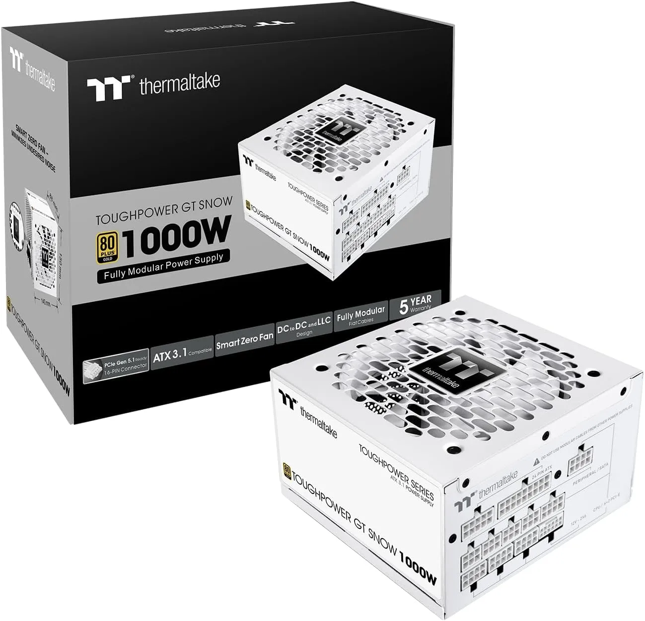 Thermaltake Toughpower GT ATX 3.1 Fully Modular Power Supply