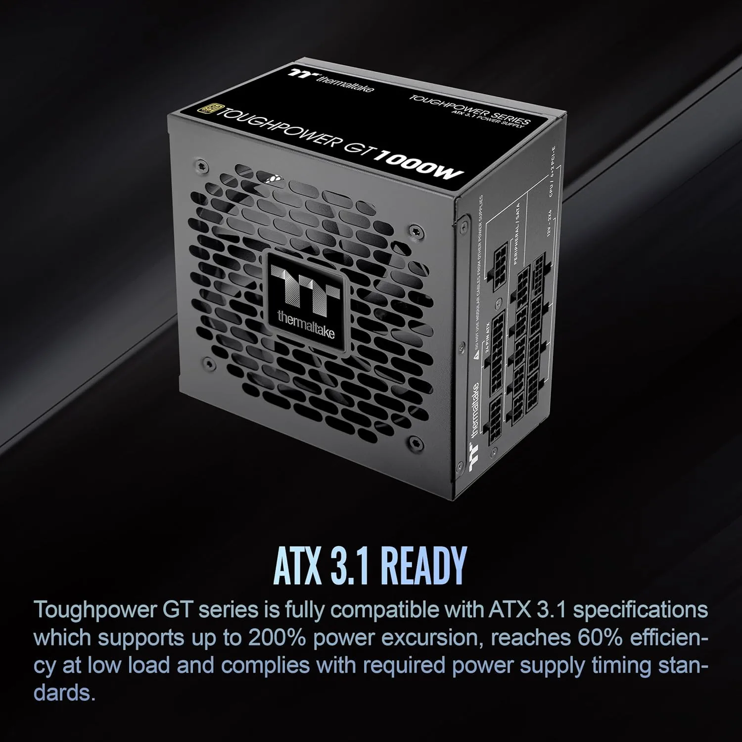 Thermaltake Toughpower GT ATX 3.1 Fully Modular Power Supply