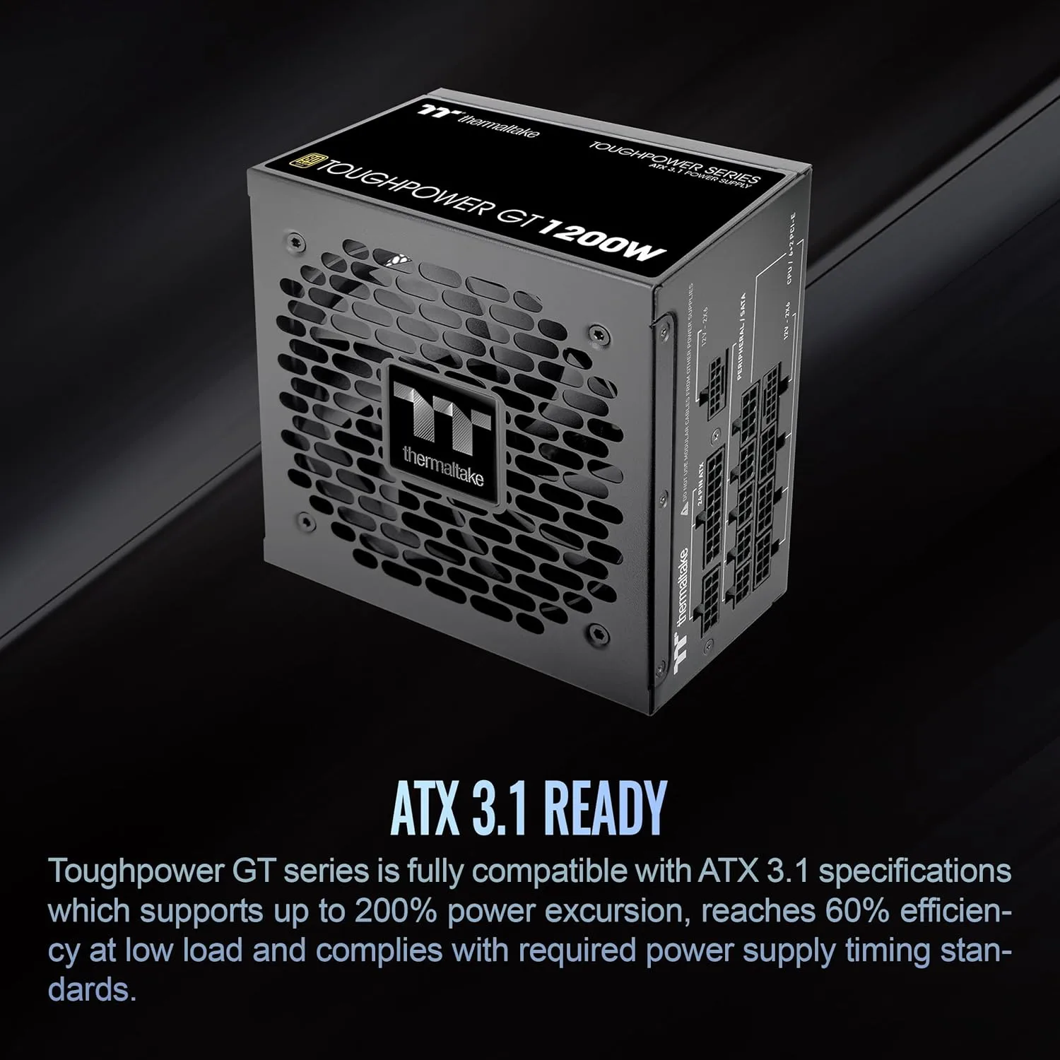 Thermaltake Toughpower GT ATX 3.1 Fully Modular Power Supply