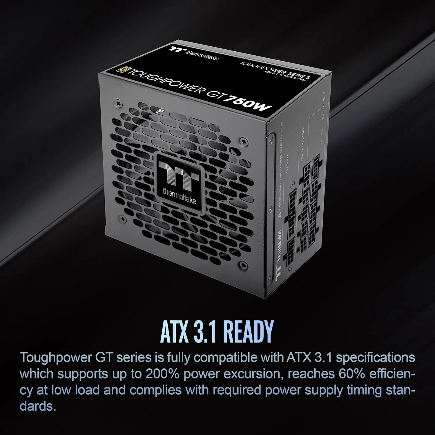 Thermaltake Toughpower GT ATX 3.1 Fully Modular Power Supply