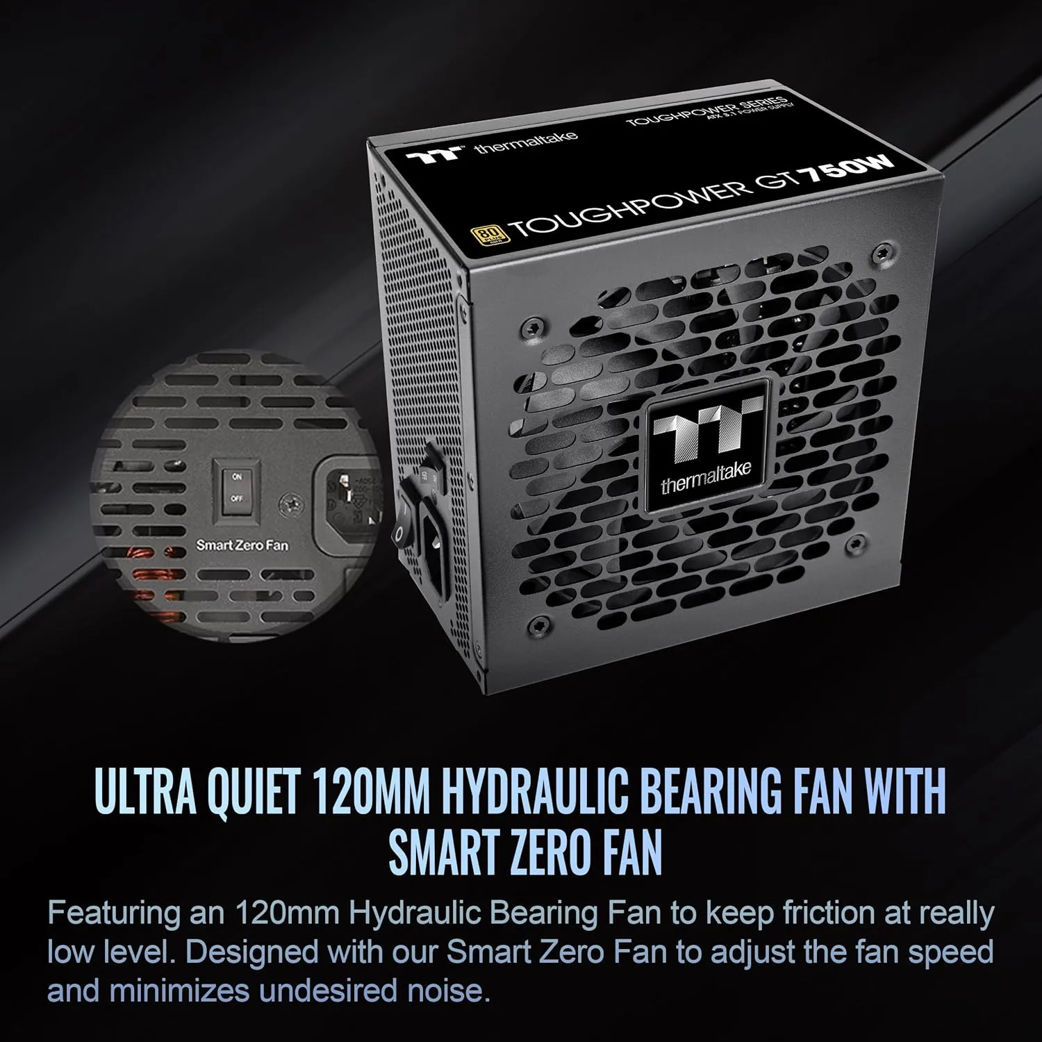 Thermaltake Toughpower GT ATX 3.1 Fully Modular Power Supply