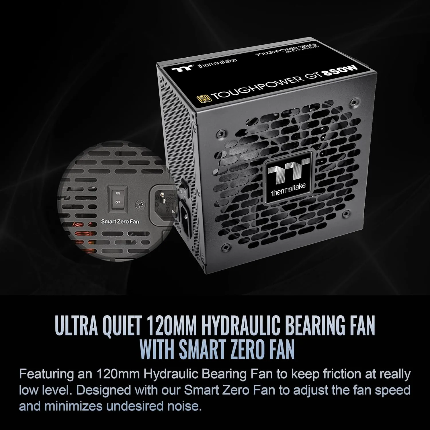 Thermaltake Toughpower GT ATX 3.1 Fully Modular Power Supply