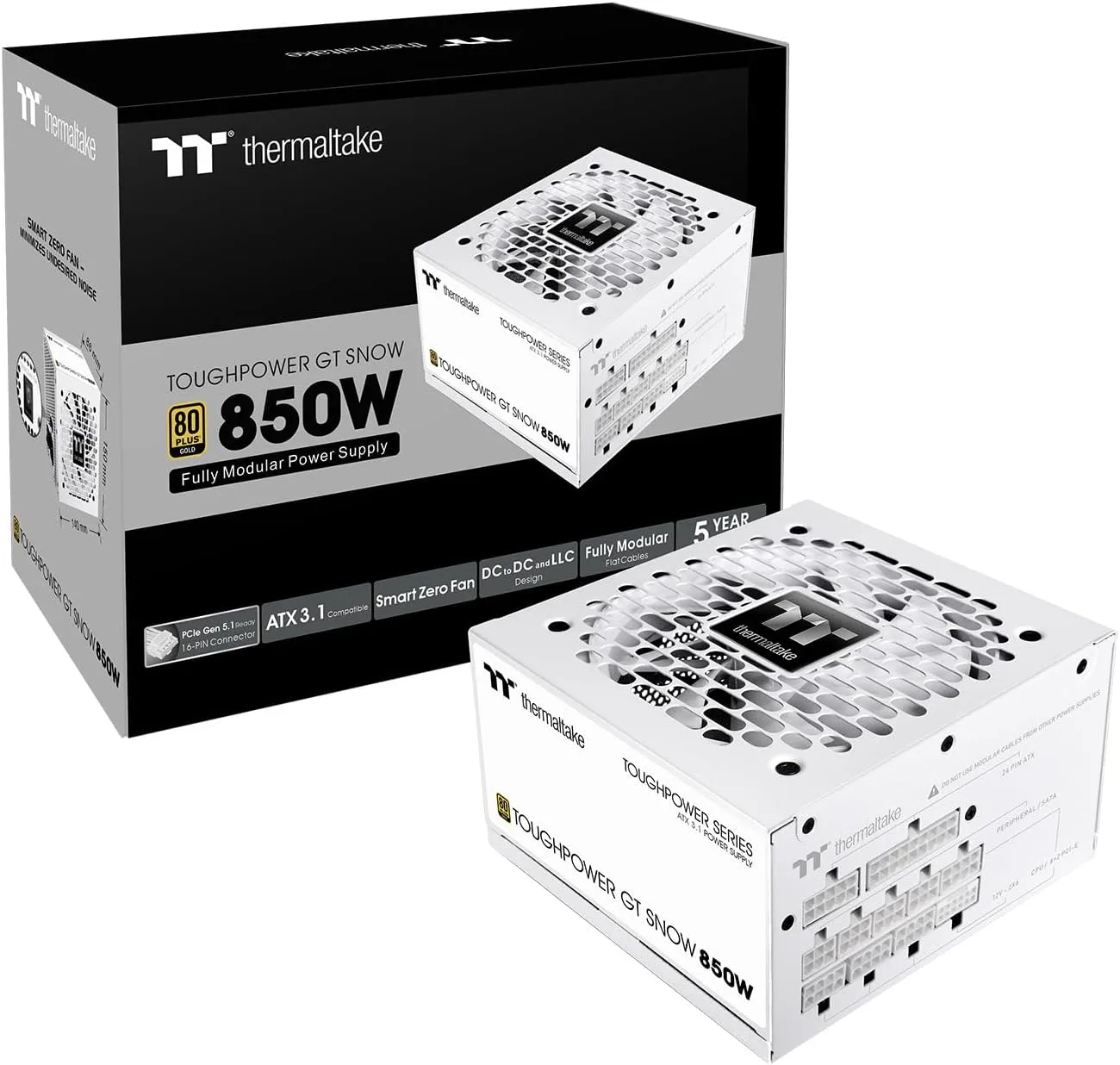 Thermaltake Toughpower GT ATX 3.1 Fully Modular Power Supply