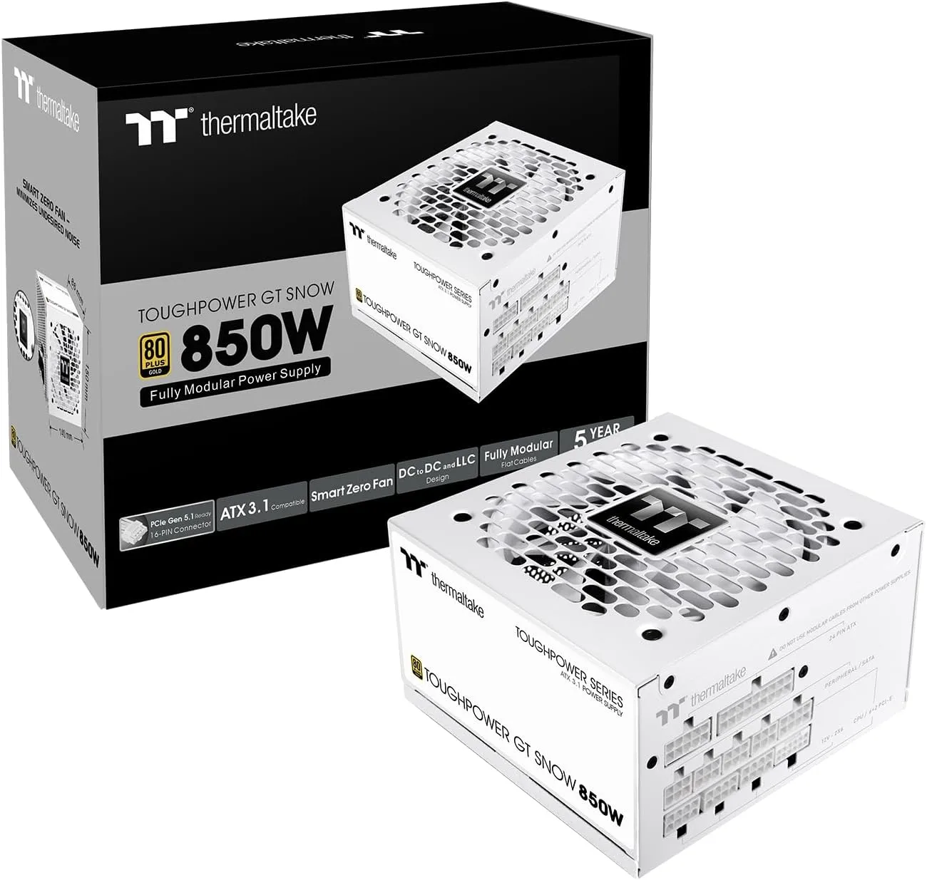Thermaltake Toughpower GT ATX 3.1 Fully Modular Power Supply