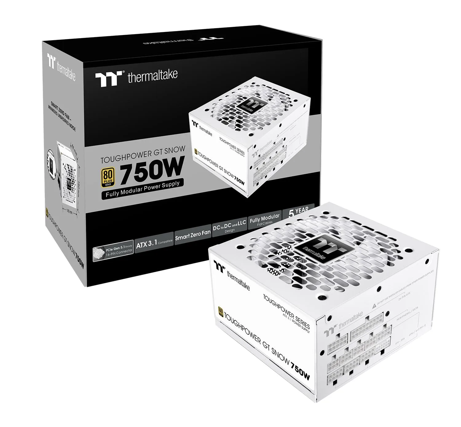 Thermaltake Toughpower GT ATX 3.1 Fully Modular Power Supply