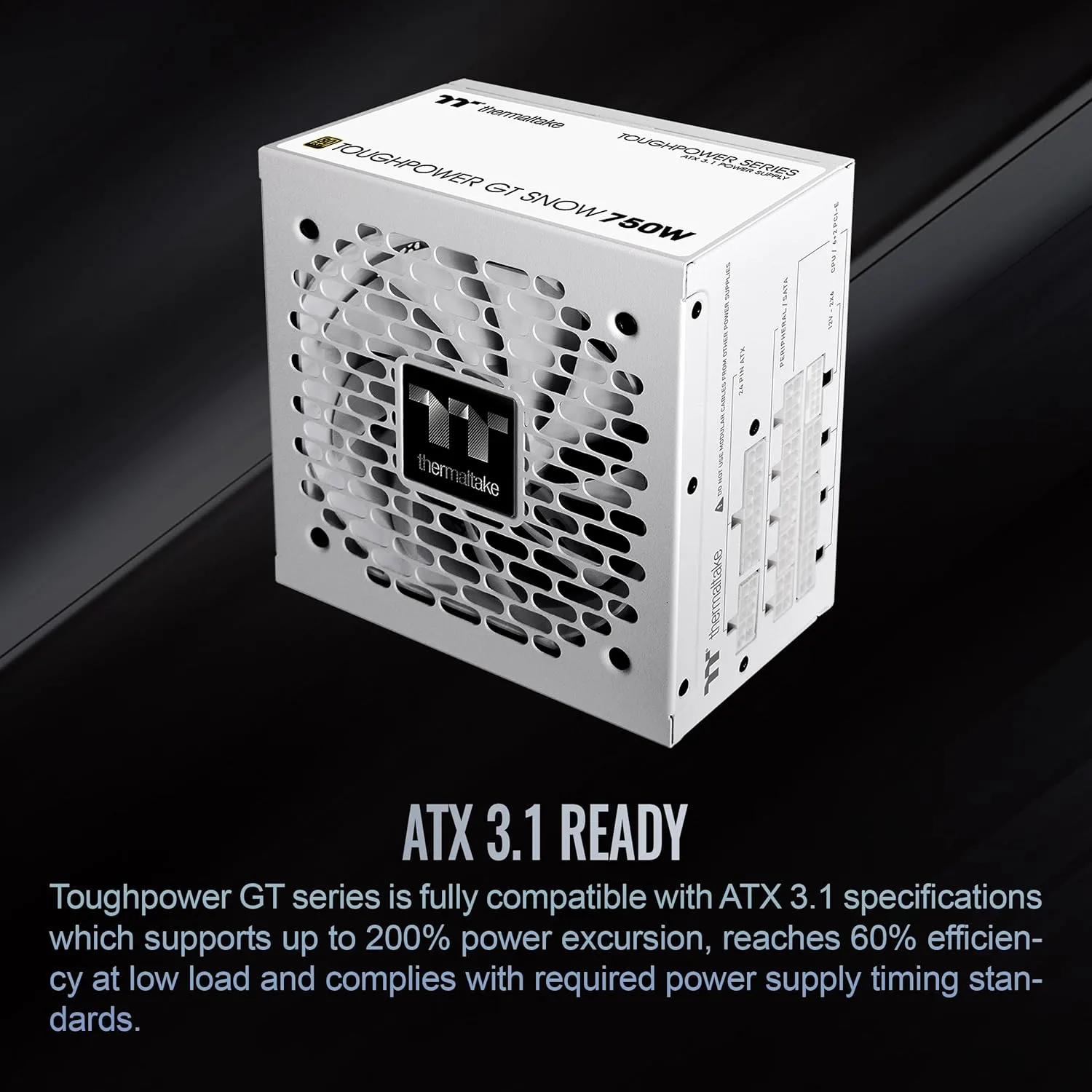 Thermaltake Toughpower GT ATX 3.1 Fully Modular Power Supply