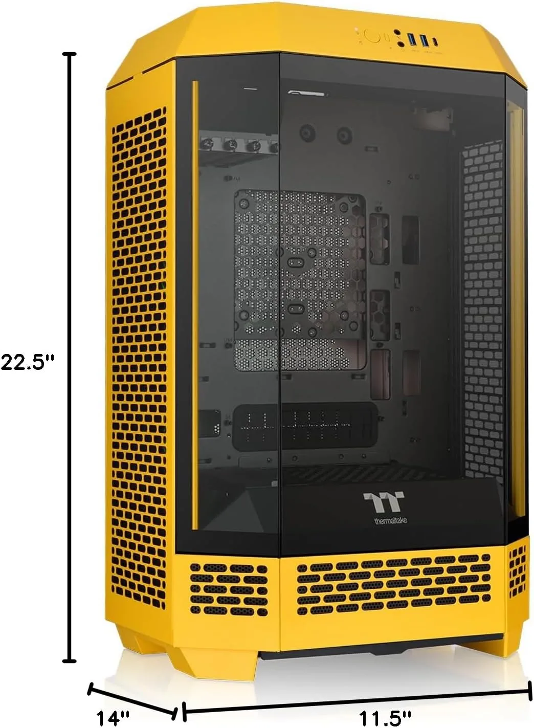 THERMALTAKE Tower 300 Micro-ATX Case with 2x140mm CT Fans