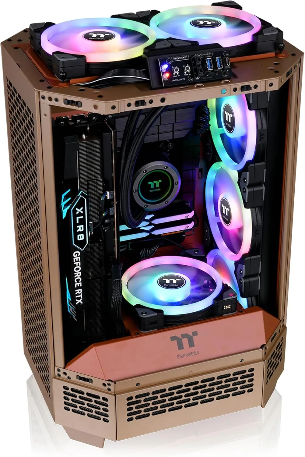 THERMALTAKE Tower 300 Micro-ATX Case with 2x140mm CT Fans