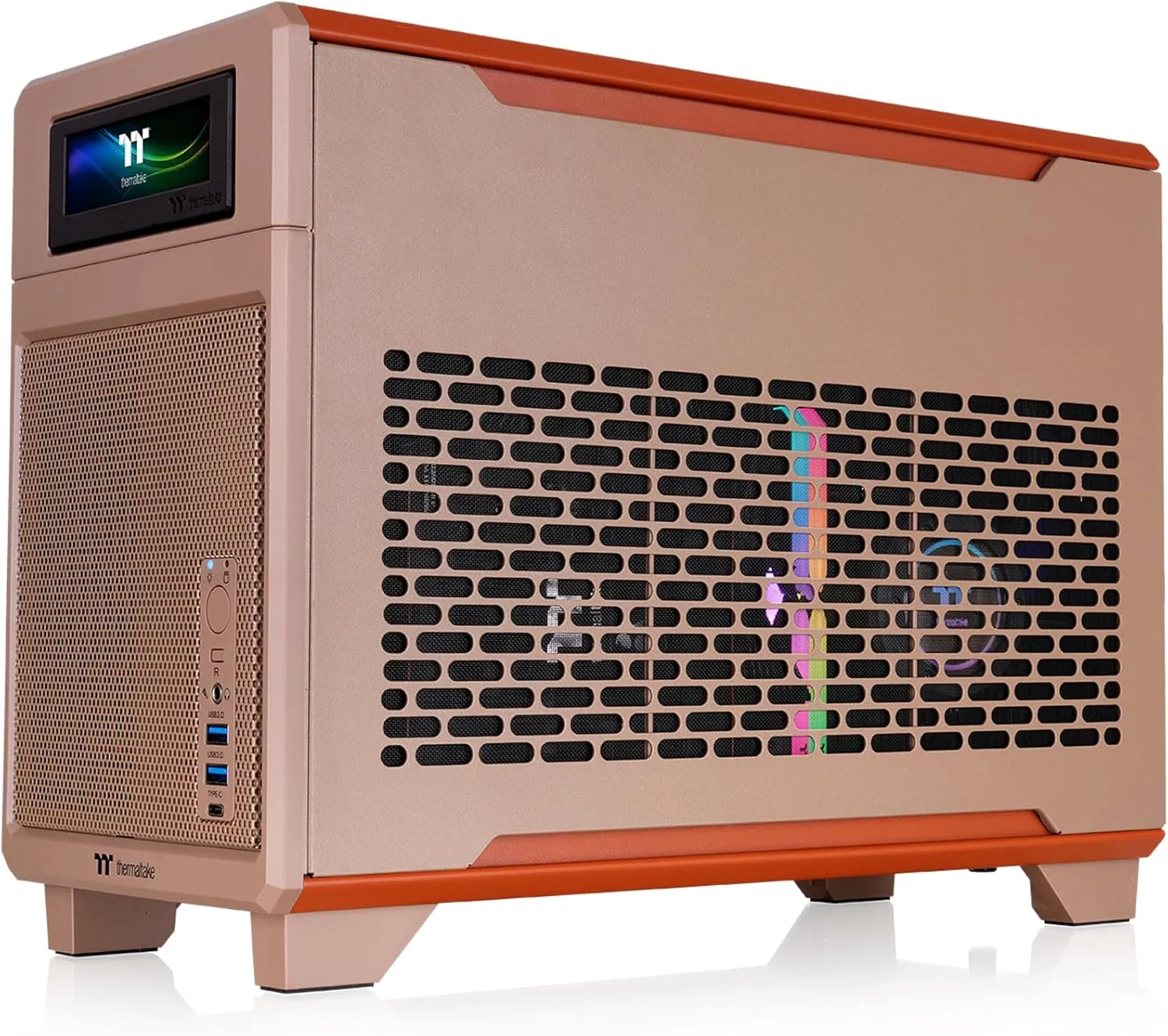 Thermaltake TR100 SFF Mini-Tower Chassis — Gravel Sand