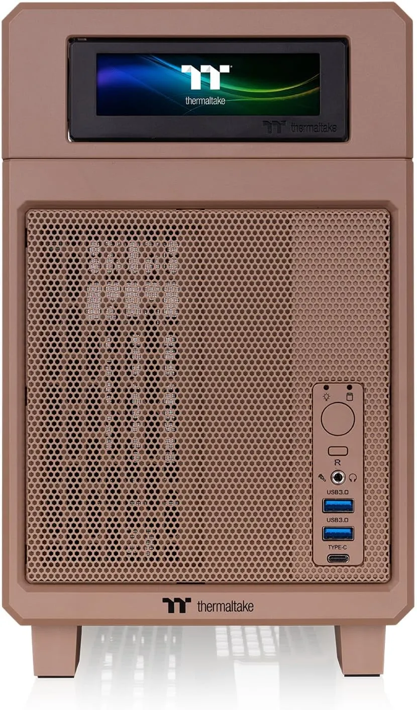 Thermaltake TR100 SFF Mini-Tower Chassis — Gravel Sand