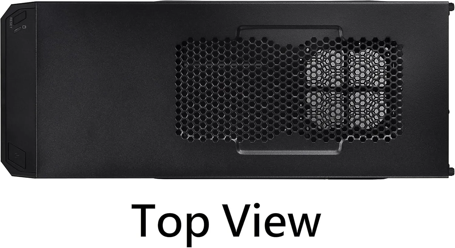 Thermaltake Versa H21 SPCC ATX Mid Tower Computer Chassis CA-1B2-00M1NN-00 Black