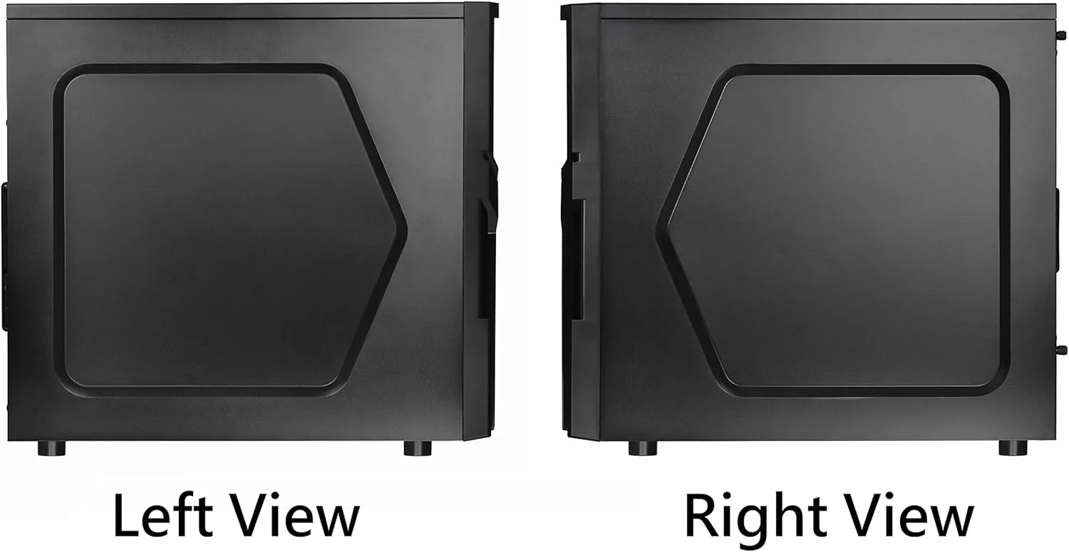 Thermaltake Versa H21 SPCC ATX Mid Tower Computer Chassis CA-1B2-00M1NN-00 Black