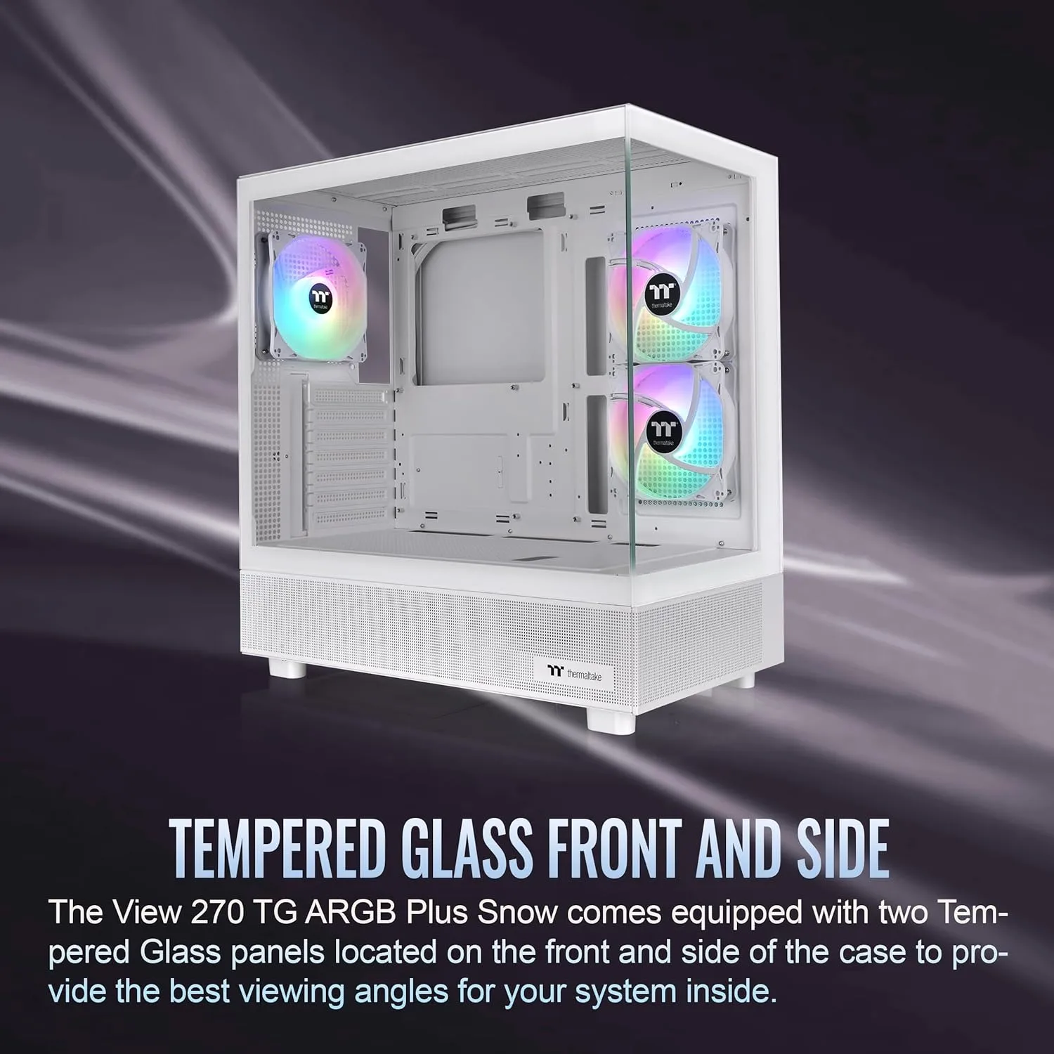 THERMALTAKE View 270 Plus TG ARGB Mid Tower E-ATX Case