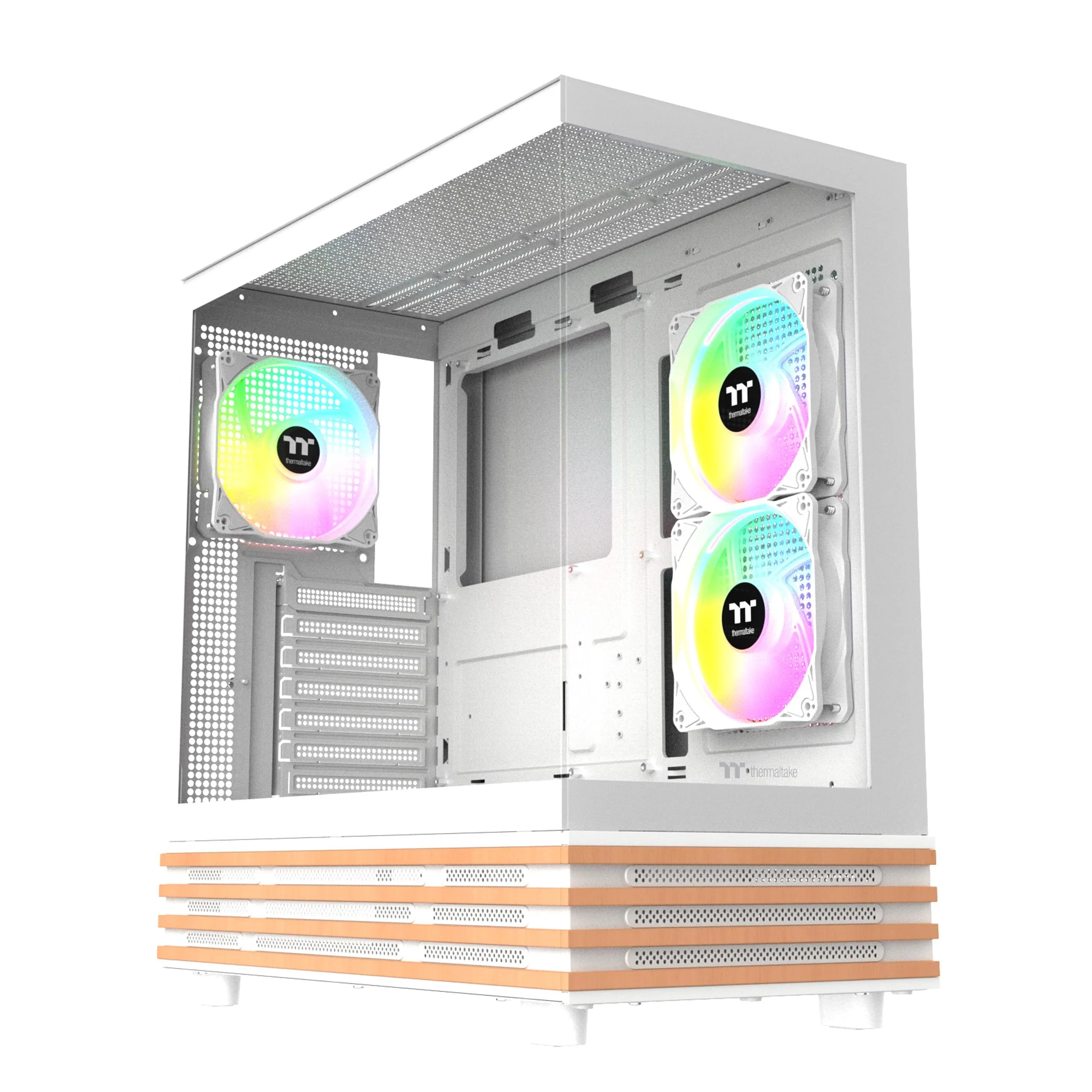 Thermaltake View 270 Plus WS ARGB Mid Tower Case - Snow