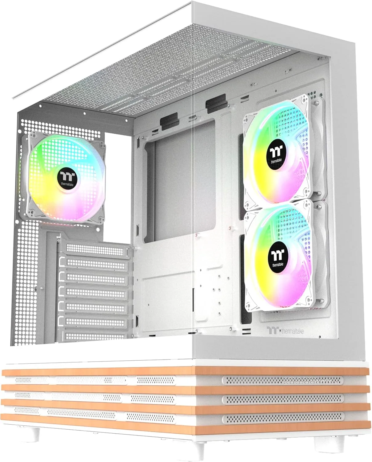 Thermaltake View 270 Plus WS ARGB Mid Tower Case - Snow